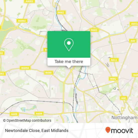 Newtondale Close map