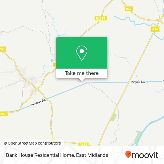 Bank House Residential Home map