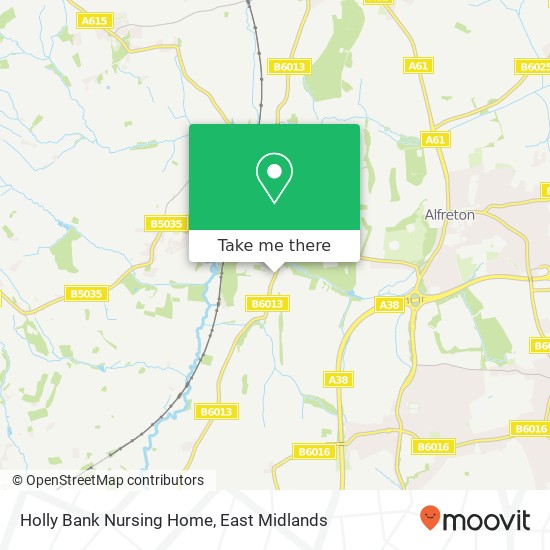 Holly Bank Nursing Home map