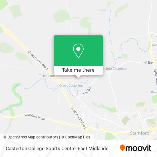 Casterton College Sports Centre map