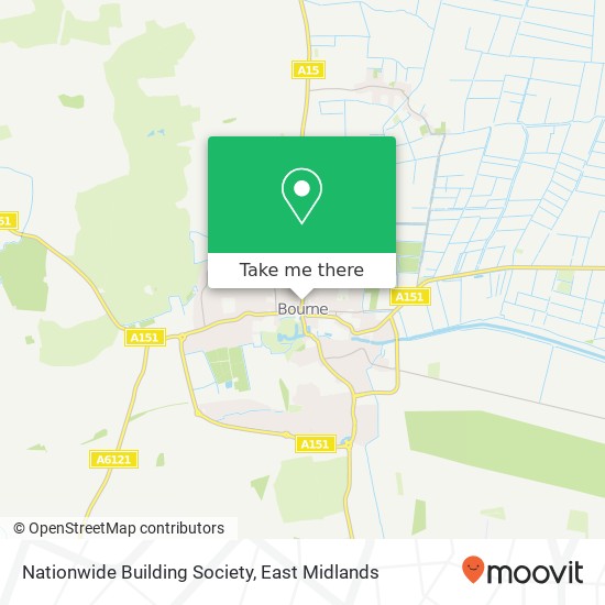 Nationwide Building Society map