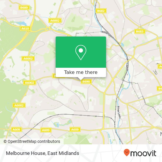 Melbourne House map