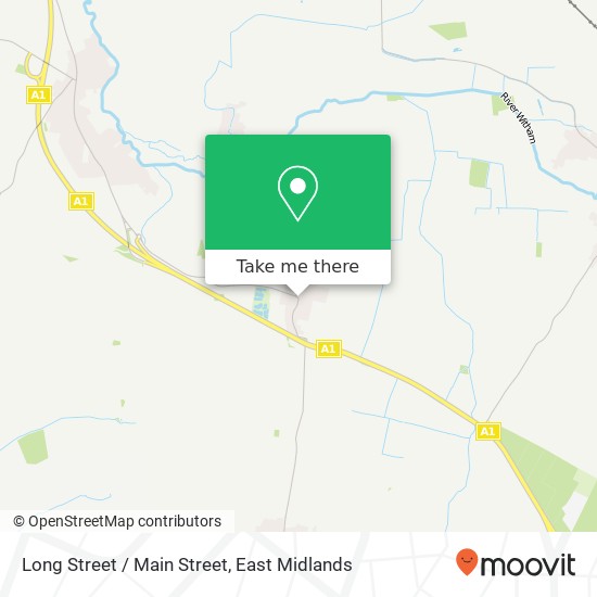 Long Street / Main Street map