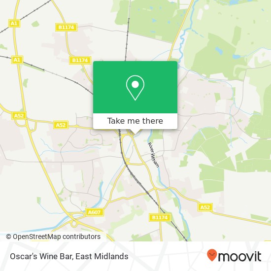 Oscar's Wine Bar map