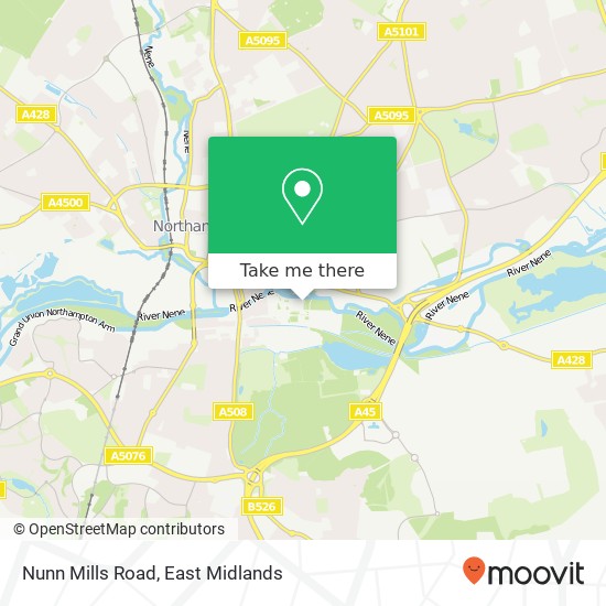 Nunn Mills Road map