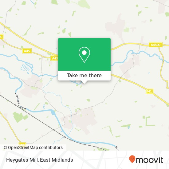 Heygates Mill map