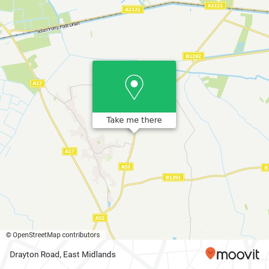 Drayton Road map