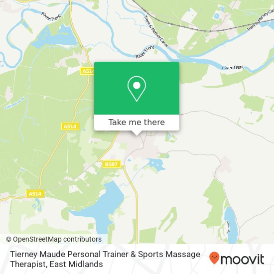 Tierney Maude Personal Trainer & Sports Massage Therapist map