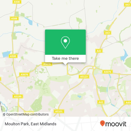 Moulton Park map