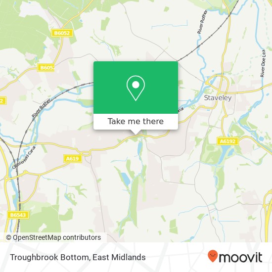 Troughbrook Bottom map