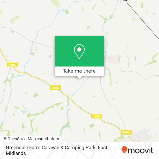 Greendale Farm Caravan & Camping Park map