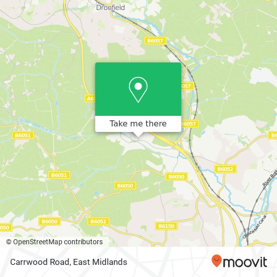 Carrwood Road map