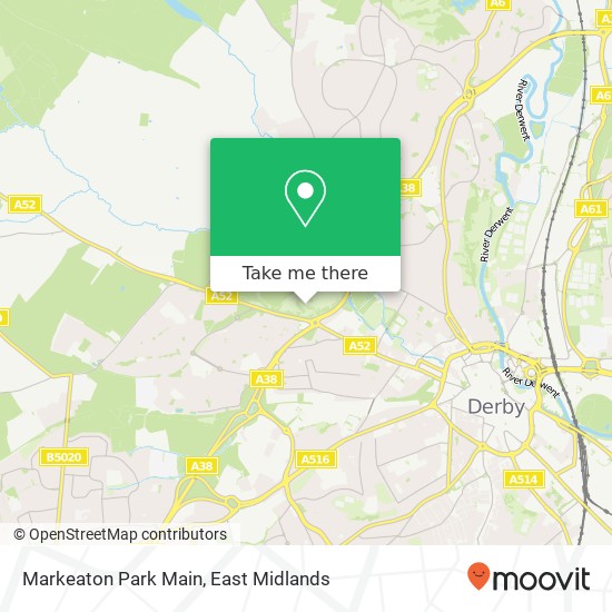 Markeaton Park Main map