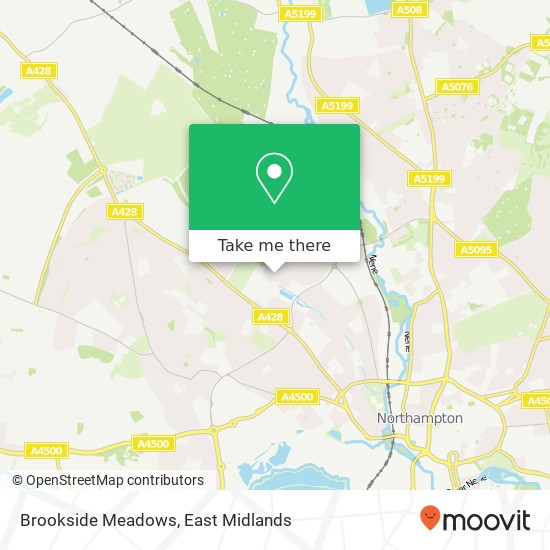Brookside Meadows map