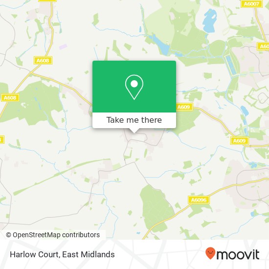 Harlow Court map