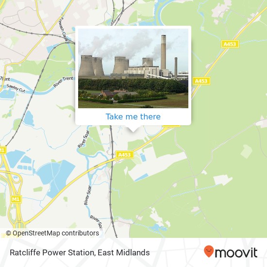 Ratcliffe Power Station map