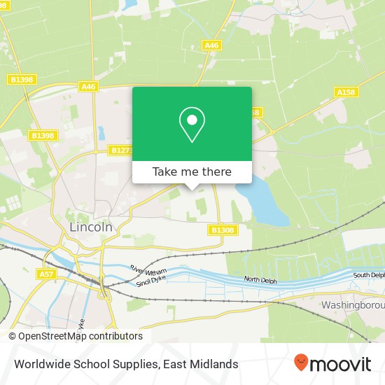 Worldwide School Supplies map