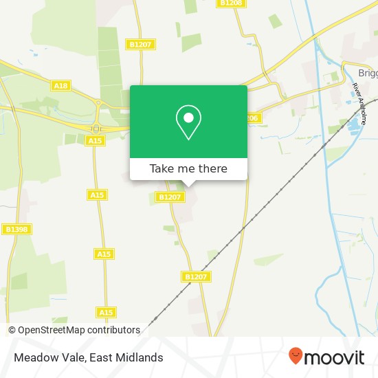 Meadow Vale map