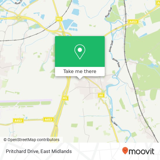 Pritchard Drive map