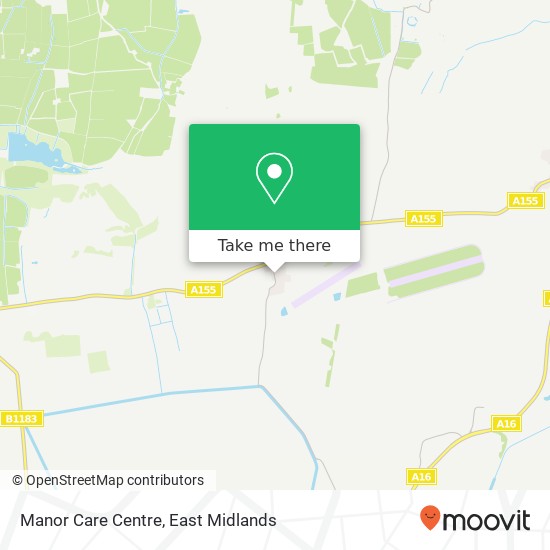 Manor Care Centre map