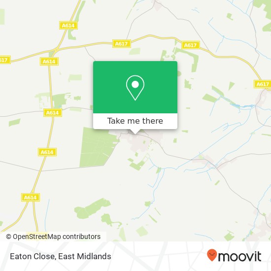 Eaton Close map