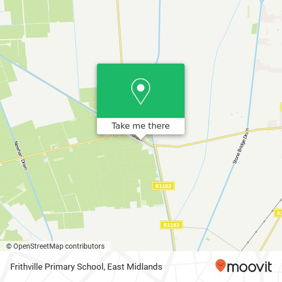Frithville Primary School map