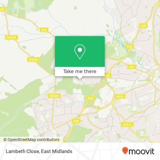 Lambeth Close map