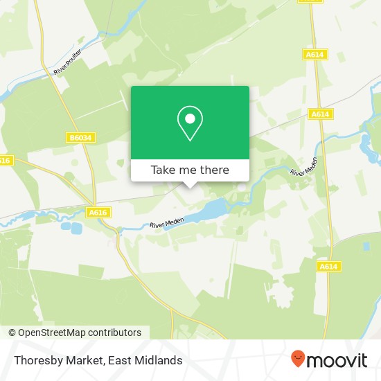 Thoresby Market map