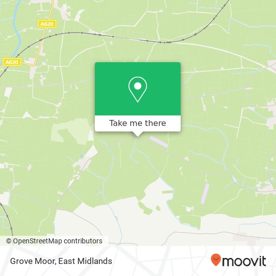 Grove Moor map