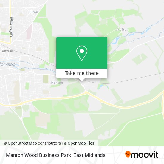 Manton Wood Business Park map