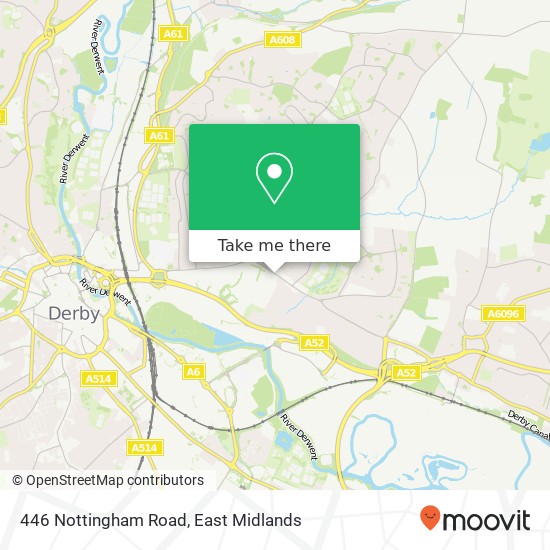 446 Nottingham Road map