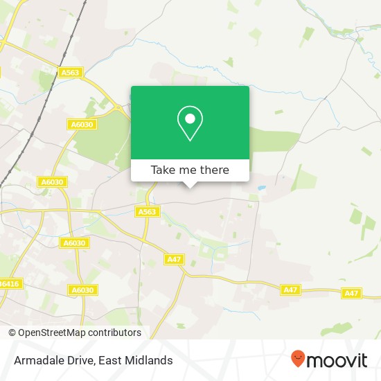 Armadale Drive map