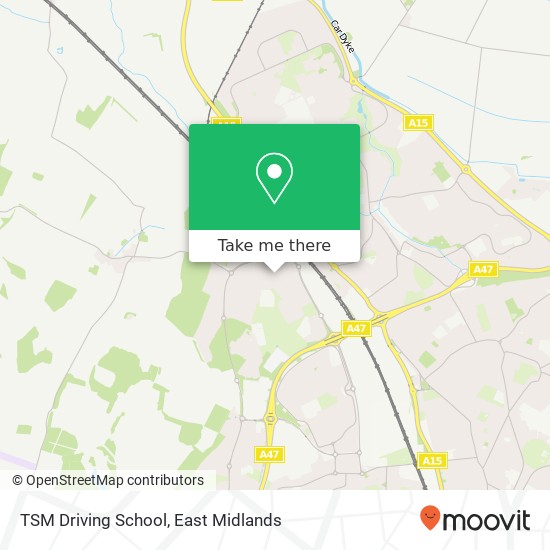 TSM Driving School map