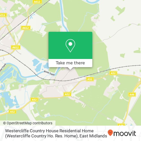 Westercliffe Country House Residential Home (Westercliffe Country Ho. Res. Home) map