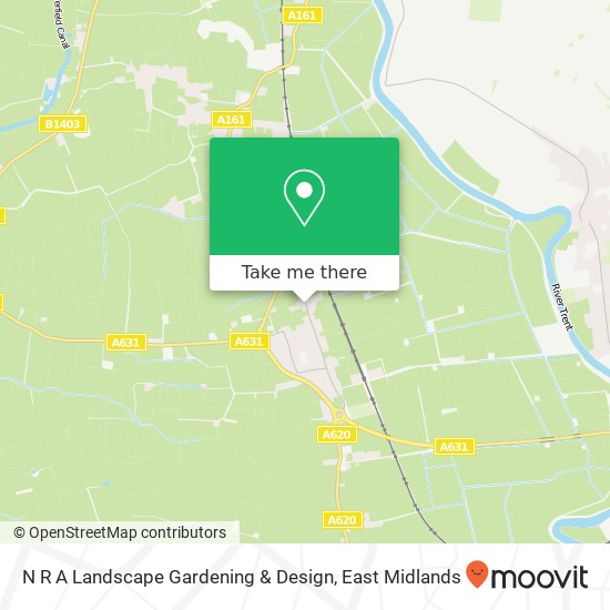 N R A Landscape Gardening & Design map