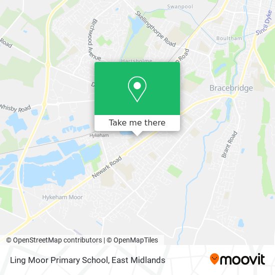 Ling Moor Primary School map