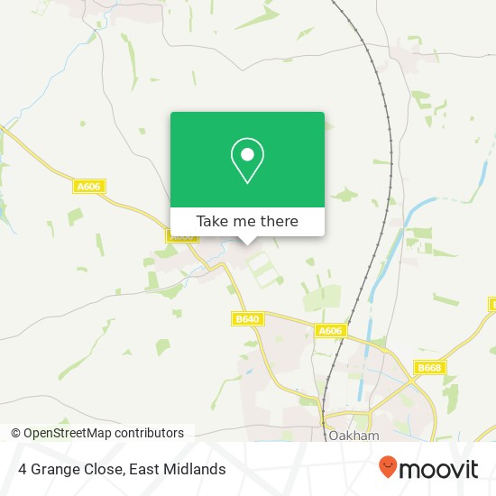 4 Grange Close map
