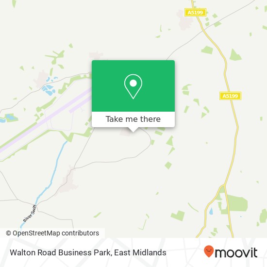 Walton Road Business Park map