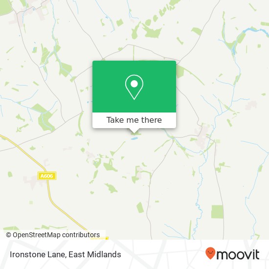 Ironstone Lane map