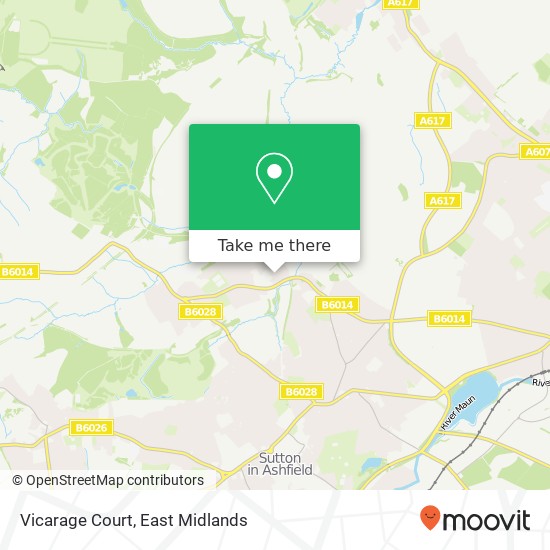 Vicarage Court map