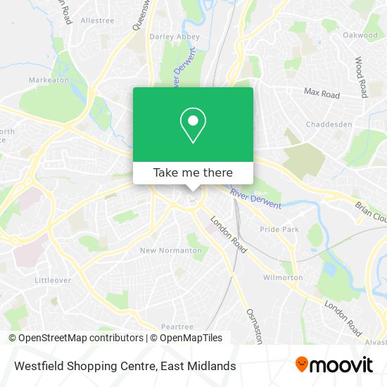 Westfield Shopping Centre map