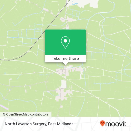 North Leverton Surgery map