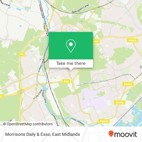 Morrisons Daily & Esso map