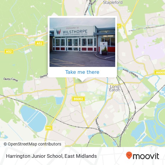 Harrington Junior School map