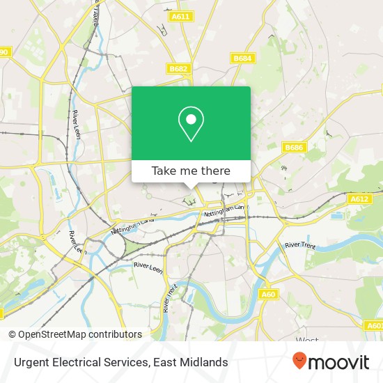 Urgent Electrical Services map