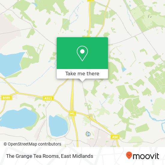 The Grange Tea Rooms map