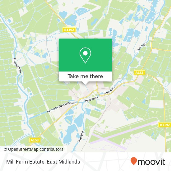 Mill Farm Estate map