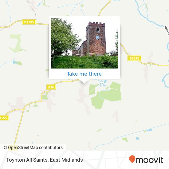 Toynton All Saints map