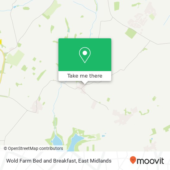 Wold Farm Bed and Breakfast map