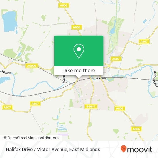 Halifax Drive / Victor Avenue map